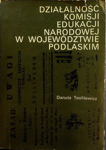 Działalność Komisji Edukacji Narodowej w województwie podlaskim 1773-1794