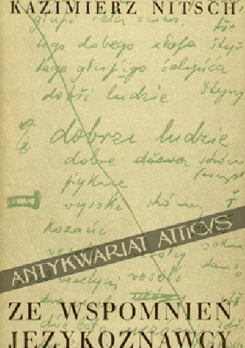 Ze wspomnień językoznawcy