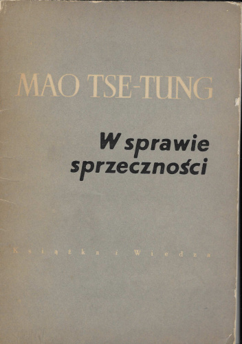 W sprawie sprzeczności