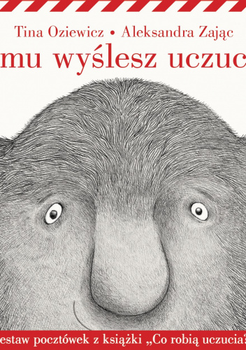 Komu wyślesz uczucia? Zestaw pocztówek z książki „Co robią uczucia?”