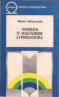 Wiedza o kulturze literackiej: główne pojęcia
