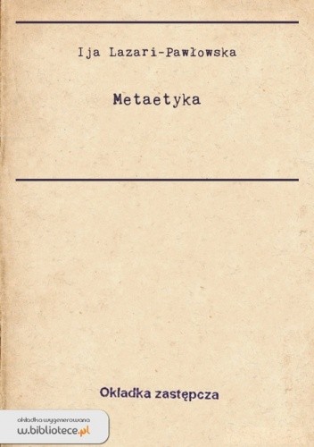 Metaetyka