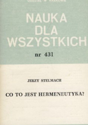 Co to jest hermeneutyka?