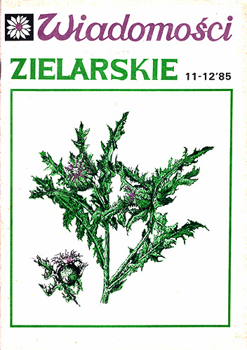 Wiadomości Zielarskie rok 1985 nr 11-12