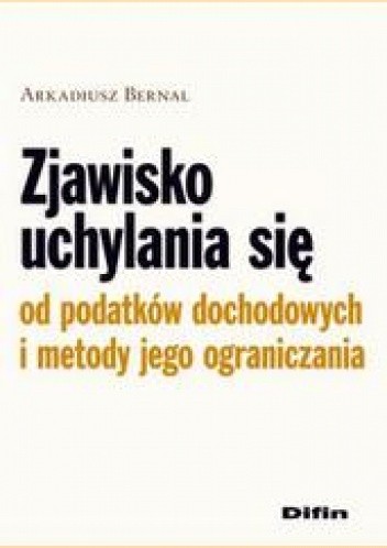 zjawisko uchylania się od podatków dochodowych i metody jego ograniczania