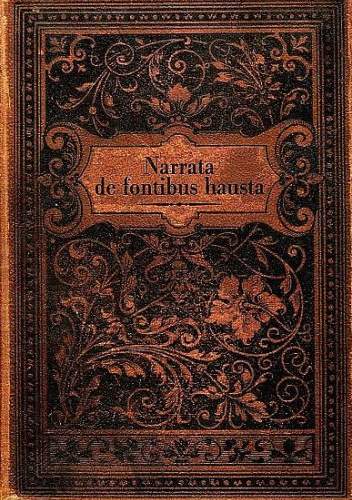 Narrata de fontibus hausta