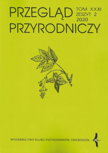 Przegląd przyrodniczy t. 31, zeszyt 2