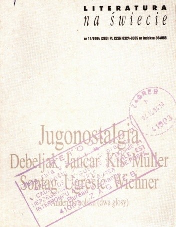 Literatura na świecie nr 11/1994 (280)