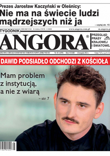 Angora. Przegląd prasy krajowej i światowej. Nr 45 (1690)