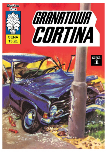 Granatowa cortina