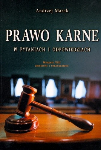 Prawo karne w pytaniach i odpowiedziach