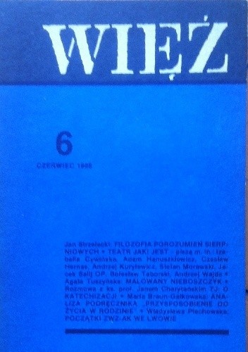 Więź nr 6 (356) czerwiec 1988