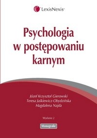 Psychologia w postępowaniu karnym