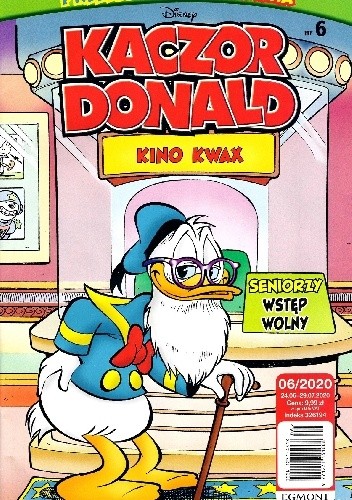 Kaczor Donald, nr 6 (1007) / 2020