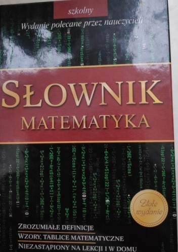 Słownik matematyka