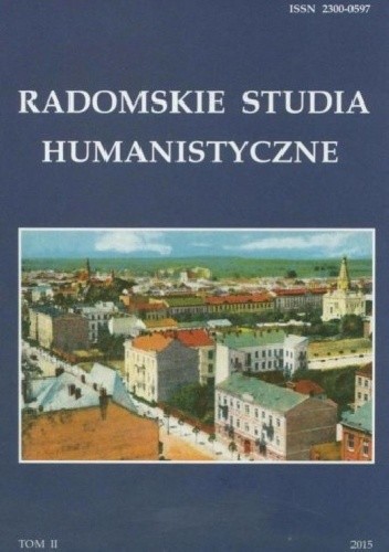 Radomskie Studia Humanistyczne. Tom II