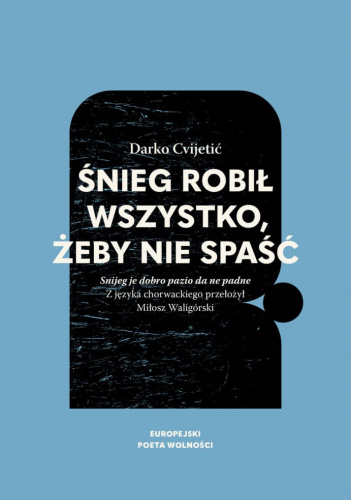 Śnieg robił wszystko, żeby nie spaść