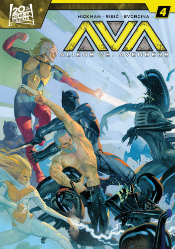 Aliens vs Avengers #4
