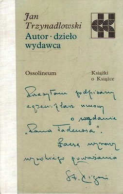 Autor, dzieło, wydawca