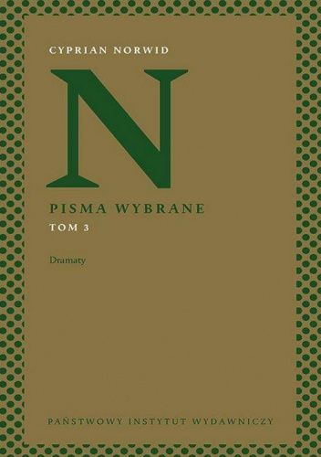 Pisma wybrane. Dramaty