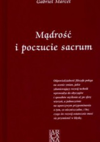 Mądrość i poczucie sacrum
