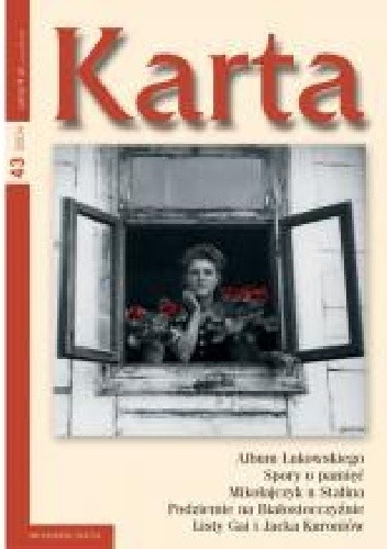 Karta. Kwartalnik historyczny, nr 43
