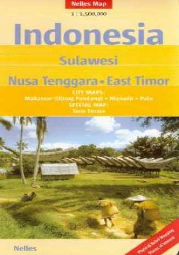 Indonezja. Sulawesi. Mapa