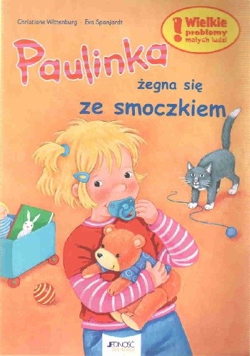 Paulinka żegna się ze smoczkiem