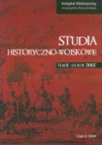 Studia historyczno - wojskowe. (TOM 2)