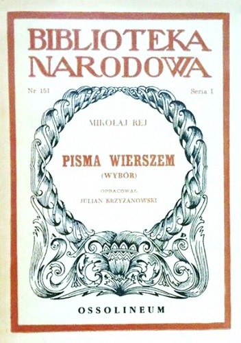 Pisma wierszem. Wybór