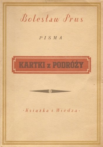 Kartki z podróży t. I