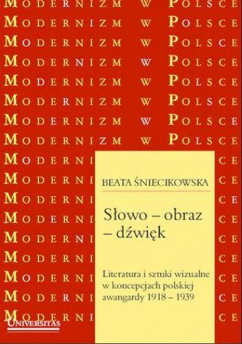 Słowo-obraz-dźwięk. Literatura i sztuki wizualne w koncepcjach polskiej awangardy 1918-1939
