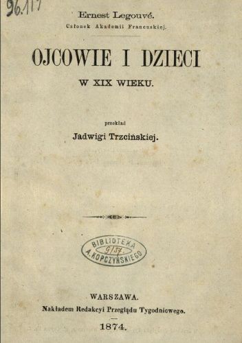 Ojcowie i dzieci w XIX wieku