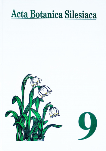 Acta Botanica Silesiaca vol. 9