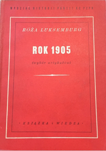 Rok 1905 (wybór artykułów)