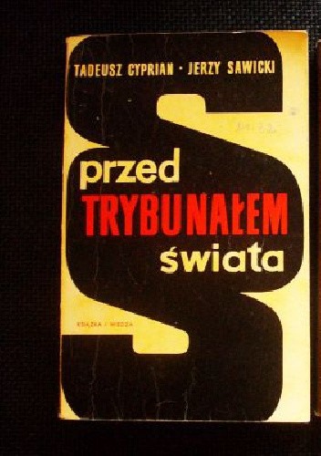 Przed Trybunałem Świata tom I-II