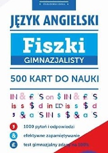 Język angielski. Fiszki gimnazjalisty. 500 kart do nauki