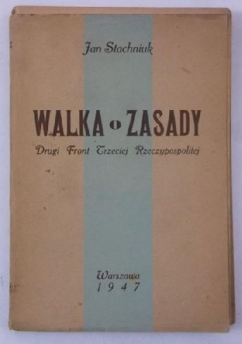 Walka o zasady. Drugi front Trzeciej Rzeczypospolitej