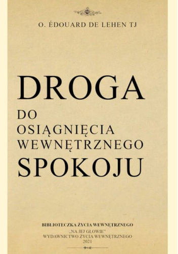 Droga do osiągnięcia wewnętrznego spokoju