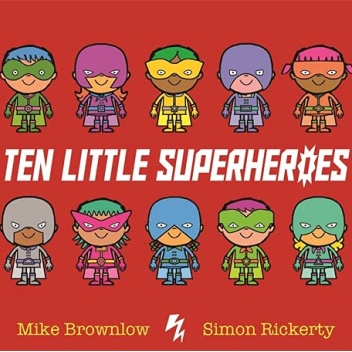 Ten Little Superheroes