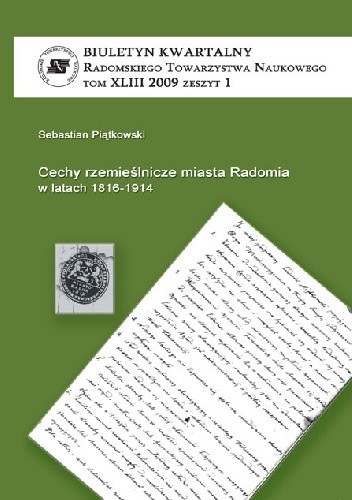 Cechy rzemieślnicze miasta Radomia w latach 1816-1914