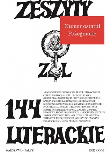 Zeszyty Literackie nr 144 / 2018