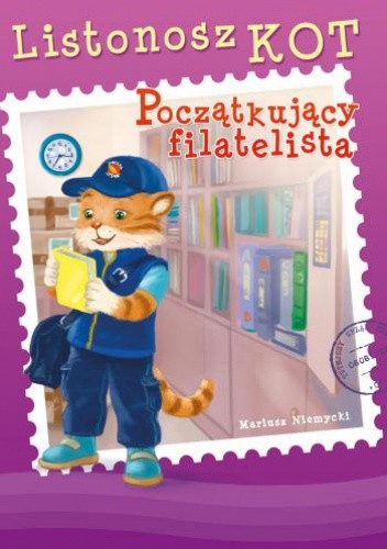 Listonosz kot.  Początkujący filatelista