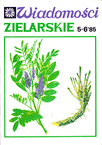 Wiadomości Zielarskie rok 1985 nr 5-6