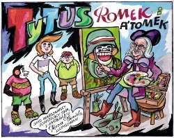 Tytus, Romek i A'Tomek jako warszawscy powstańcy 1944