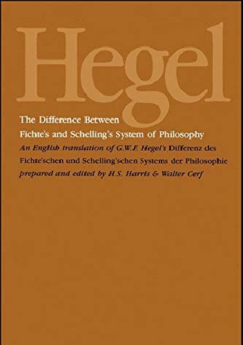 The Difference Between Fichte's and Schelling's System of Philosophy