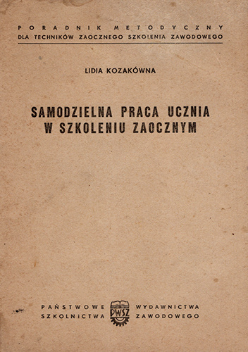 Samodzielna praca ucznia w szkoleniu zaocznym