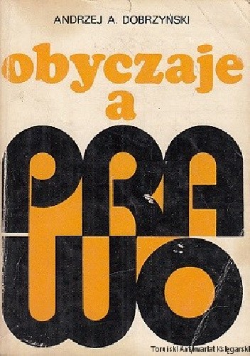 Obyczaje a prawo