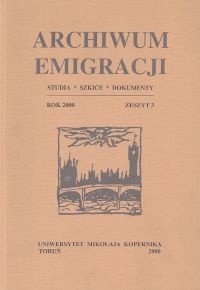 Archiwum Emigracji. Tom 3. Libella. Galerie Lambert: szkice i wspomnienia