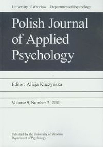 Polish Journal of Applied Psychology 2/2011